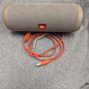 JBL Portable Speaker with Orange Cable
